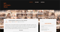 Desktop Screenshot of mc-oechsen-rhoen.de